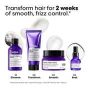 L'OREAL PROFESSIONNEL Keratin Alpha Sleek Shampoo 300 ml & Hair Mask 250 ml Frizz Control Combo