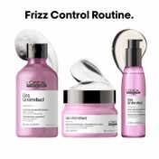 L'OREAL PROFESSIONNEL Liss Unlimited Shampoo (300ml), Hair Mask (250g) & Hair Serum (125ml) Combo