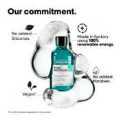 L'OREAL PROFESSIONNEL Scalp Anti-Oiliness Shampoo (300 ml), 2-In-1 Deep Purifier Clay (250 g) Combo