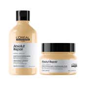 L'Oreal Professionnel Absolut Repair Shampoo (300 ml) Hair Mask (250 g) Combo For Damaged Hair