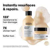 L'Oreal Professionnel Absolut Repair Shampoo (300 ml) Hair Mask (250 g) Combo For Damaged Hair