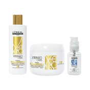 L'OREAL PROFESSIONNEL X-Tenso Care Sulfate free Shampoo (250 ml), Masque(196 g) & Serum (50 ml)