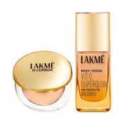 Lakme Vitamin C Combo - Warm Crème Skin Tint (25 ml) + Sand Compact