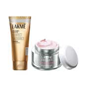 Lakme Perfect Radiance Brightening Day Cream (50 g) and Facewash (100 g) Combo
