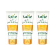 Simple Protect N Glow Vitamin C Glow Facial Wash (Pack of 3) Combo