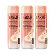 Lakme Peach Milk Ceramide Light Moisturizer 2% Pro Ceramide 200 ml Combo Of 3