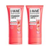 Lakme Blush And Glow Strawberry Freshness Gel Face Wash 150 g Combo Of 2
