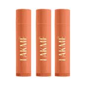 Lakme Lip Love Caramel 22 Hrs Moisture SPF 15 4.5g Combo Of 3
