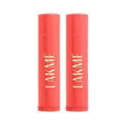 Lakme Lip Love Chapstick Lip Balm - Apricot 4.5 g Combo Of 2
