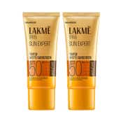 Lakme Tinted Sunscreen SPF 50 Pa +++ UVA/B Protection 100 ml Combo Of 2