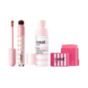 Lakme 9to5 Hya Beach Edit SPF Blush Sunset Rose, Concealer Light 1 and Makeup Mist Combo