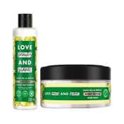 LOVE beauty AND planet Olive Oil & Peptide Bond Repair Shampoo & Mask Combo