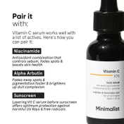 Minimalist Vitamin C Face Serum (30 ml) Combo pack of 2