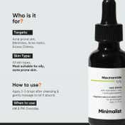 Minimalist Skin Repair Duo Vitamin B5 10% Moisturizer +  Niacinamide 10% Face Serum Combo
