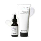 Minimalist Age Defying Hydration Combo Vitamin B5 10% Moisturizer +  Multi Peptide Night Serum