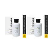 Minimalist 7% ALA & AHA Brightening Face Wash Vit B5 Glycolic acid For Glowing Skin 100ml Combo of 2