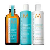 Moroccanoil Treatment Light Oil, Extra Volume Shampoo & Conditioner - Volume Combo