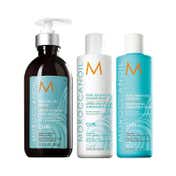 Moroccanoil Curl Enhancing Conditioner, Shampoo and Intense Curl Cream Combo (2 x 250 ml + 300 ml)
