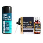 Ustraa Beard Growth Oil Advanced With Redensyl & Vitamin D3 Dht Booster Combo