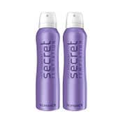 Secret Temptation Romance Daily Freshness Deodorant Body Spray (225 ml) (Pack of 2) Combo
