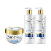 Dove Beautiful Curls Combo - Sulphate Free Hydrating Shampo + Conditioner + Hair Mask