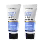 Dr. Sheth's Ceramide & Vitamin C Oil Free Moisturiser - Pack of 2 Combo