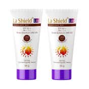 La Shield Lite SPF 50+ & PA+++ Sunscreen Gel Pack of 2 (50 g) Combo