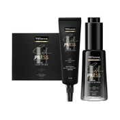 Tresemme Silk Press Pre-Wash Treatment Ampoules 4's & Finisher Serum (38 ml) Combo