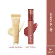 ETUDE HOUSE + Laneige- Vanilla and Walnut Lip Duo