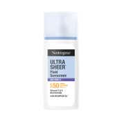 Neutrogena Deep clean face wash + ultrasheer fluid SPF; morning summer cleanse & protect Combo