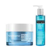 Neutrogena Hydro boost gel cleanser + ceramide nourishing cream; winter cleanse & deep nourish Combo