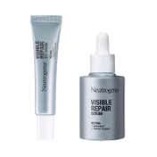 Neutrogena Visible repair serum + eye cream; complete festive anti-aging face & eye Combo