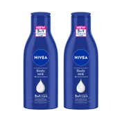 Nivea Body Milk Nourishing Lotion 5 In1 with Deep Moisture Serum (120 ml) (Pack Of 2) Combo