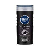 Nivea Men Active Clean Shower Gel (250 ml) & ALL IN 1 Facewash (100 ml) Combo