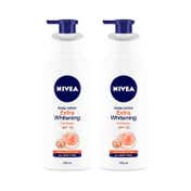 Nivea Natural Glow Cell Repair SPF 15 Body Lotion (400 ml + 400 ml) Pack of 2 Combo