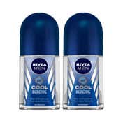 Nivea Nfm Cool Kick Roll On (50ml) Pack of 2 Combo