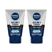 Nivea Men All In 1 Facewash (100g) Tub - Pack of 2 Combo