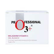 O3+ Tan-Pigmented Whitening Facial Kit - (250g) & Meladerm Vitamin C Gel Bleach (96g) Como