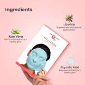 O3+ D-Tan Facial Anti Tan & Dullness Face Mask (45g) & Whitening Facial Kit Combo