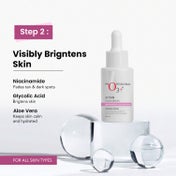 O3+ CSMS Brightening & D-Tan - Face Wash, Niacinamide Serum, Day Cream & Sunscreen SPF50 Combo