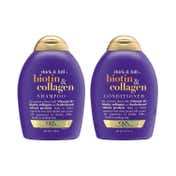 OGX Thick & Full Biotin & Collagen Shampoo & Conditioner Combo (385 ml + 385 ml)