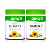 Oziva Vitamin E Capsule Pack of 2 Combo (60 tablets)