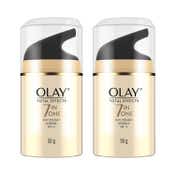 Olay 7-In-1 Total Effects Anti Ageing Day Cream Spf 15 (50 g) Pack of 2 Combo