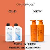 Orangewood Mane-A-Tame Repair Rescue Shampoo and Conditioner (700 ml) Each Combo