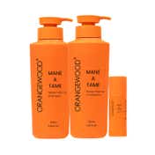Orangewood Mane-A-Tame Repair Rescue Shampoo, Conditioner and Ghost Serum (800 ml) Combo
