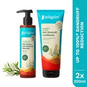 Pilgrim Anti-Dandruff Care Duo|Anti-Dandruff Shampoo & Conditioner Combo