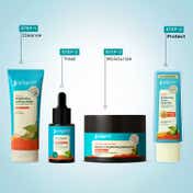 Pilgrim 5% Vitamin C Brightening Serum Sunscreen SPF50+PA++++ In-Vivo tested Combo