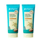 Pilgrim Korean Rice Water Hydra Glow Gel Face Wash Combo