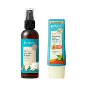 Pilgrim Korean White Lotus Toner and Vitamin C  SPF 50+ PA++++ Sunscreen  Skin Protection Combo