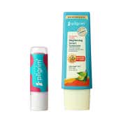 Pilgrim Vitamin C SPF 50+ PA++++ Tinted Lip Balm and Sunscreen Daily Glow Essentials Combo